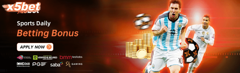 โบนัสเดิมพันกีฬารายวัน
เดิมพันยิ่งมาก โบนัสยิ่งมาก สูงสุด 888 THB